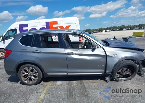 2017 BMW X3 Sdrive28I z USA, uszkodzony, nr VIN 5UXWZ7C53H0T44447